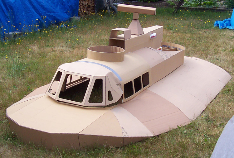 My repeated forays into cardboard boatbuilding Tactical ...